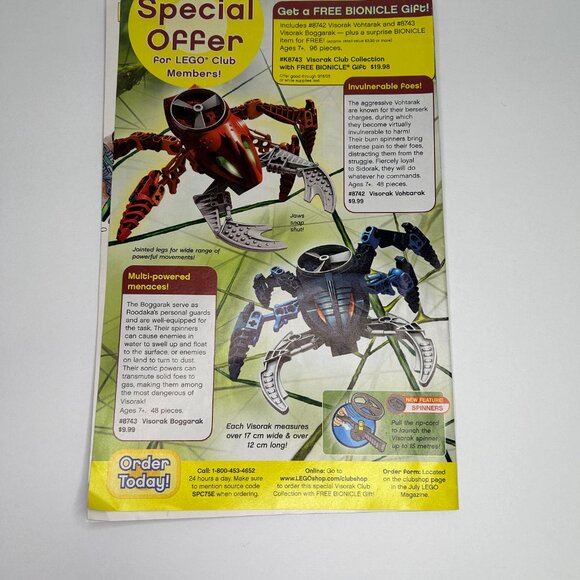 Lego Bionicle #25 The Final Battle DC Comics July 2005 - Picture 5 of 7